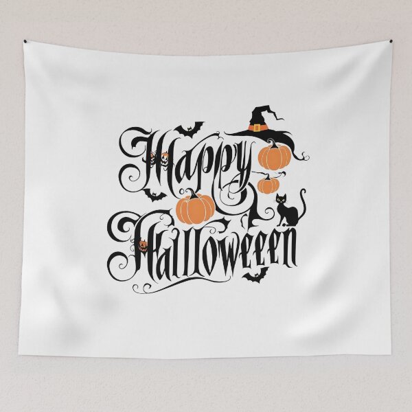 Item preview, Pumpkins, Bats, & Witchy Hats – Halloween Magic Awaits designed and sold by holidayT-shirt.