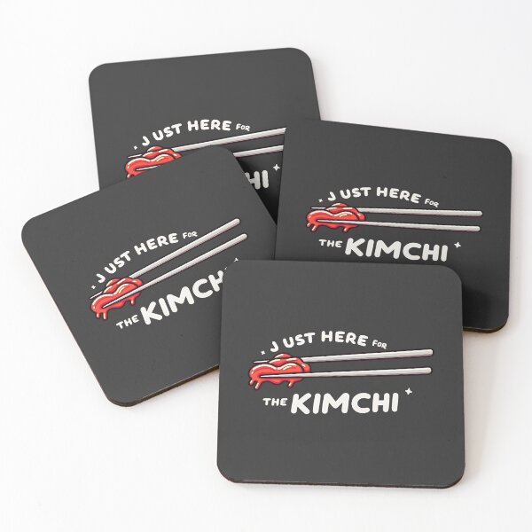 Item preview, Just Here For The Kimchi Lover Funny Saying designed and sold by HowToCanadian.
