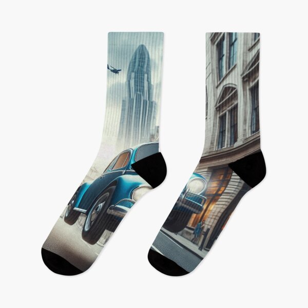 Item preview, London in the year 2100 - hovering cars designed and sold by mikaws.