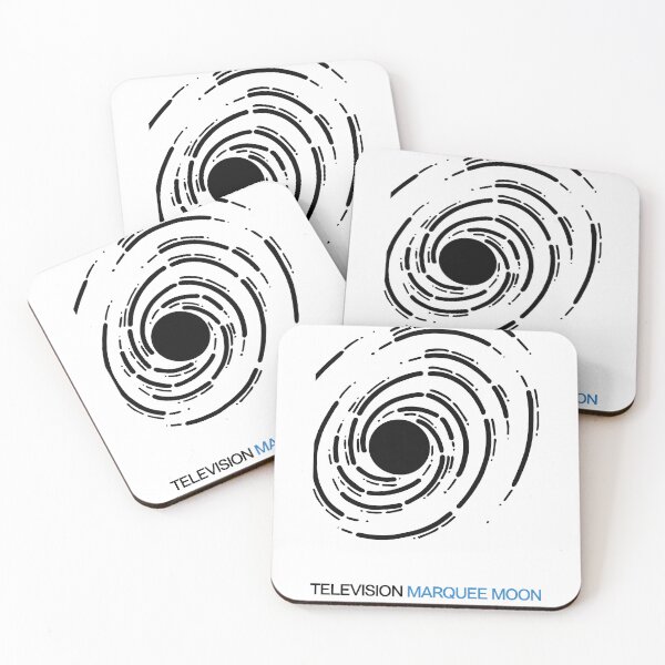 Item preview, Marquee Moon TELEVISION logo - black with blue designed and sold by WRITTEN AND DIRECTED BY.