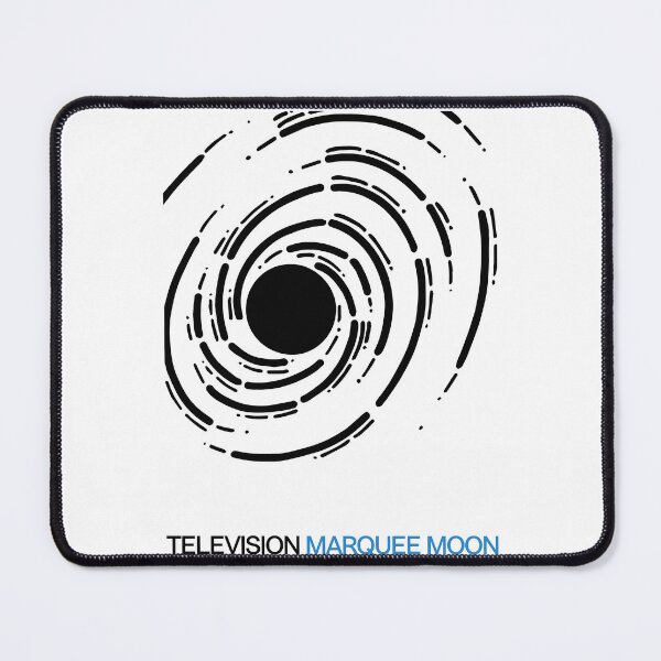 Item preview, Marquee Moon TELEVISION logo - black with blue designed and sold by WRITTEN AND DIRECTED BY.