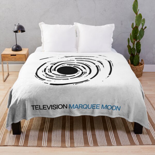 Item preview, Marquee Moon TELEVISION logo - black with blue designed and sold by WRITTEN AND DIRECTED BY.