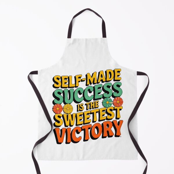 Item preview, Self-made is the sweetest victory retro graphic design inspirational quote designed and sold by Emotionville.