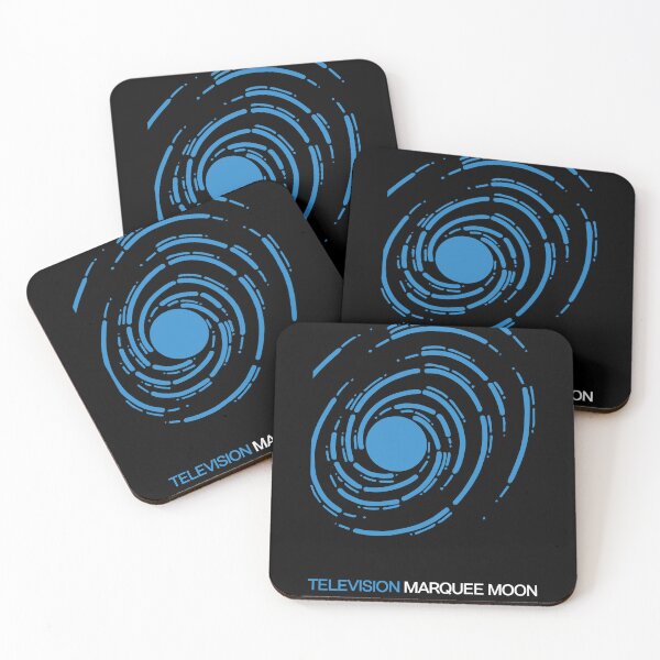 Item preview, Marquee Moon TELEVISION logo - blue with white designed and sold by WRITTEN AND DIRECTED BY.