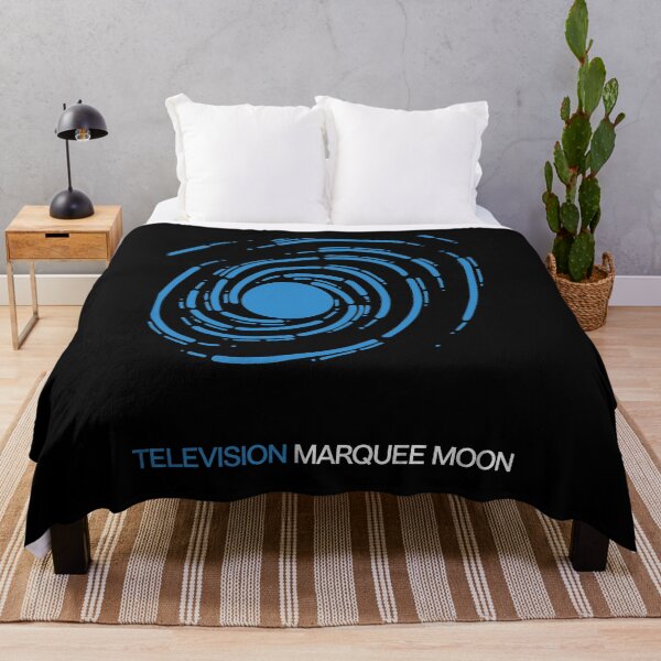 Item preview, Marquee Moon TELEVISION logo - blue with white designed and sold by WRITTEN AND DIRECTED BY.