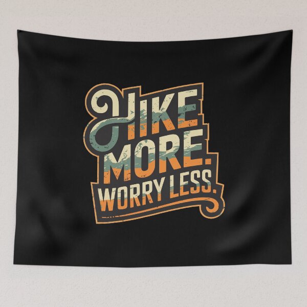 Item preview, Hike More Hiking Adventure Nature Gift Mountains Wilderness Explorer designed and sold by w1ckerman.
