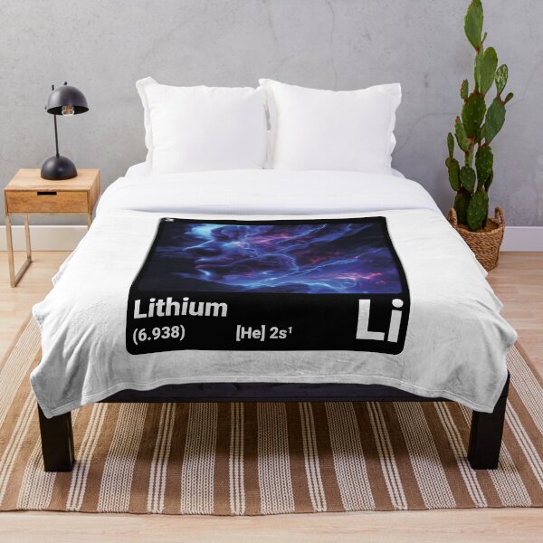 Item preview, Lithium - AI design - black designed and sold by Toyon.