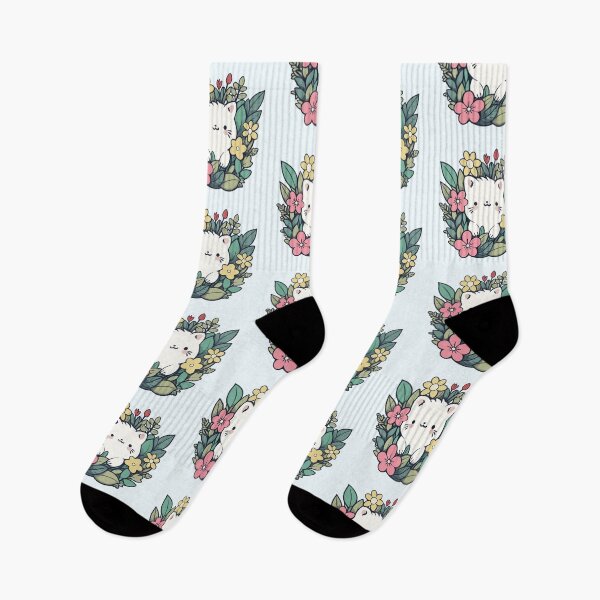 Item preview, Cat and flowers  designed and sold by Artofmayara.