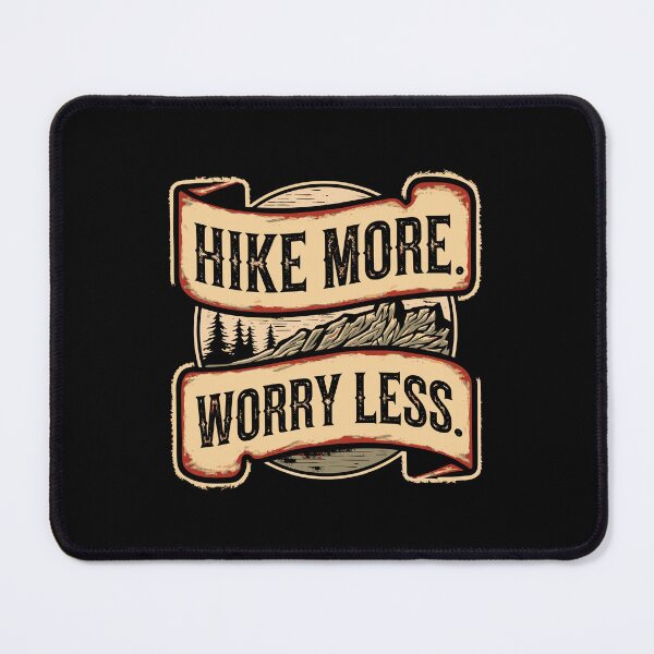 Item preview, Hike More Hiking Adventure Nature Gift Mountains Wilderness Explorer designed and sold by w1ckerman.