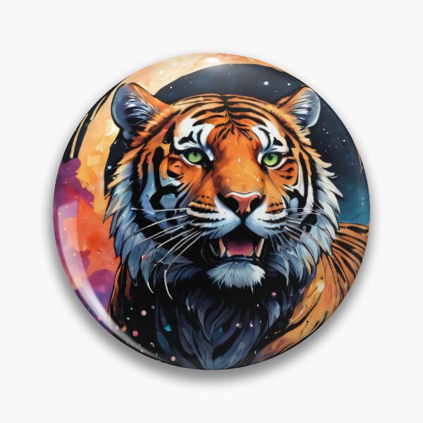 Item preview, Cosmic Tiger designed and sold by ByteyCreatives.