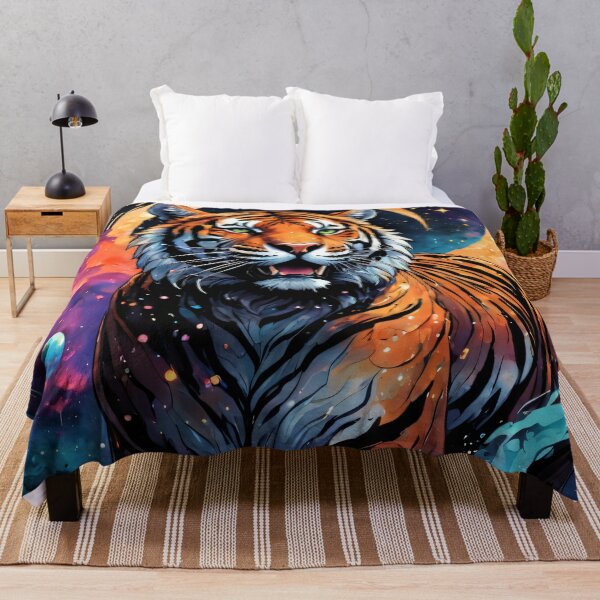 Item preview, Cosmic Tiger designed and sold by ByteyCreatives.
