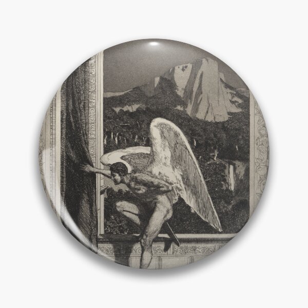Item preview, Amor kommend (Amor und Psyche, Opus V, Blatt 12) - Max Klinger designed and sold by majin666bkk.
