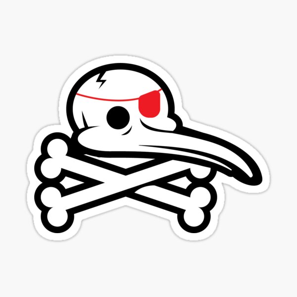 Pirate Kiwix Sticker