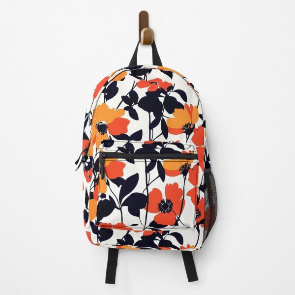 Item preview, Minimalist Abstract Burnt Orange Flower Floral Design Pattern designed and sold by squishmuffin101.