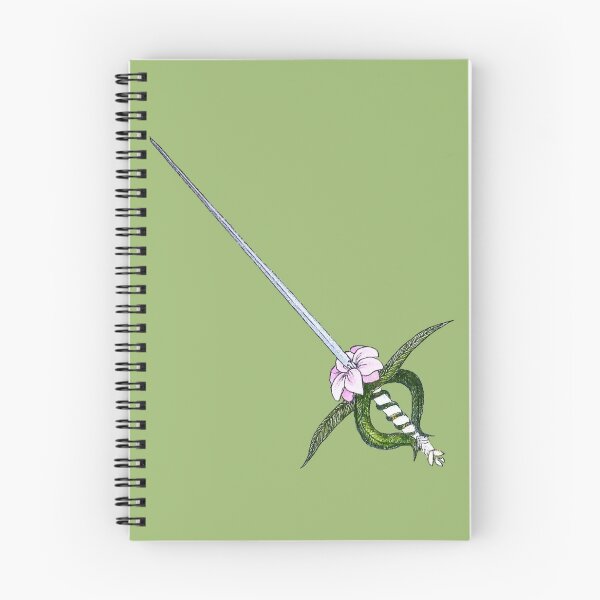 Item preview, Floral Watercolor Rapier Sword designed and sold by JeysArtDesign.