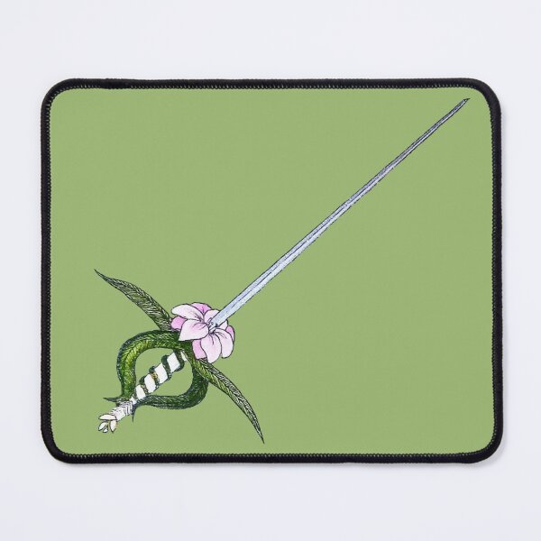 Item preview, Floral Watercolor Rapier Sword designed and sold by JeysArtDesign.