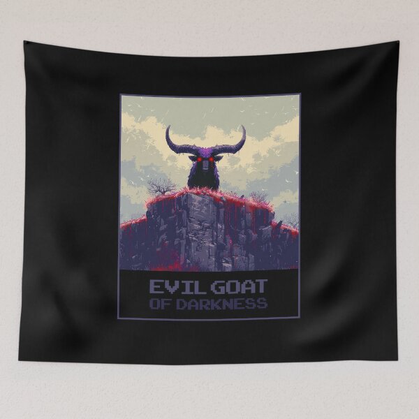 Item preview, Evil Goat Of Darkness designed and sold by MagicAxe.