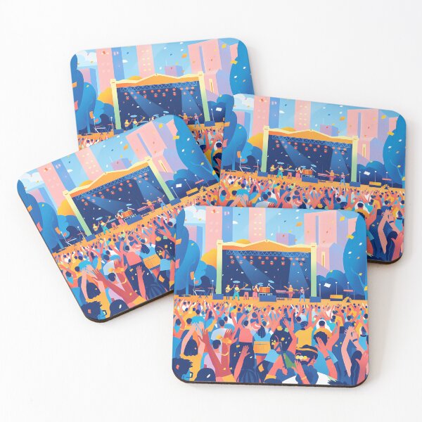Item preview, Music Madness: The World of Festivals designed and sold by MidArtForge.