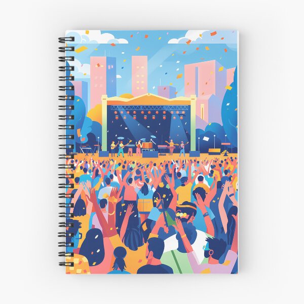 Item preview, Music Madness: The World of Festivals designed and sold by MidArtForge.