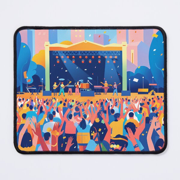 Item preview, Music Madness: The World of Festivals designed and sold by MidArtForge.