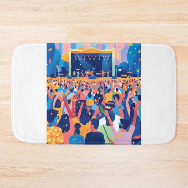Item preview, Music Madness: The World of Festivals designed and sold by MidArtForge.