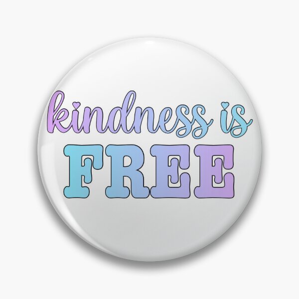 Item preview, Kindness is free blue designed and sold by Skbohn15.