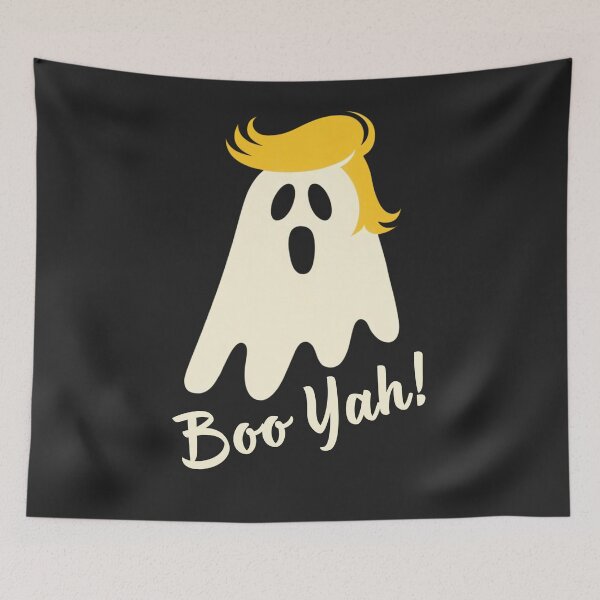 Item preview, Donald Trump Boo Yah Ghost Funny Halloween designed and sold by Anniko Art Studio.