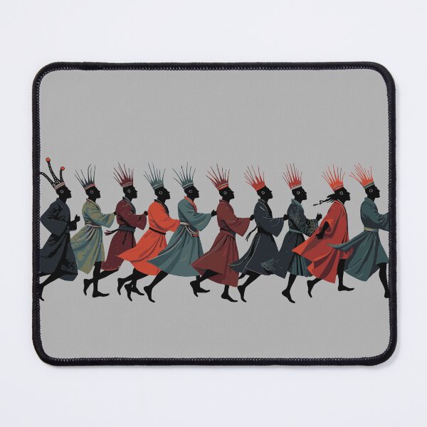 Item preview, Ten Lords A Leaping Cut-Out Stencil-Style 1 designed and sold by taiche.