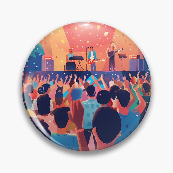Item preview, Music Madness: The World of Festivals designed and sold by MidArtForge.