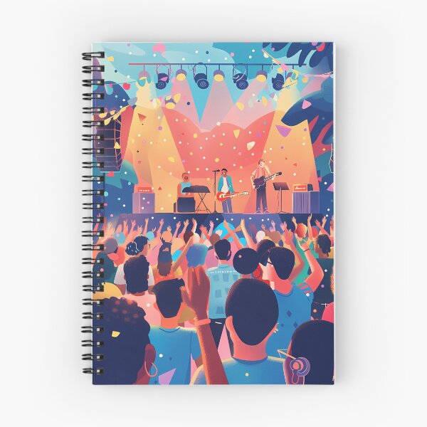 Item preview, Music Madness: The World of Festivals designed and sold by MidArtForge.