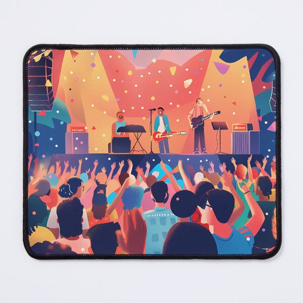 Item preview, Music Madness: The World of Festivals designed and sold by MidArtForge.