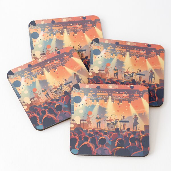 Item preview, Music Madness: The World of Festivals designed and sold by MidArtForge.