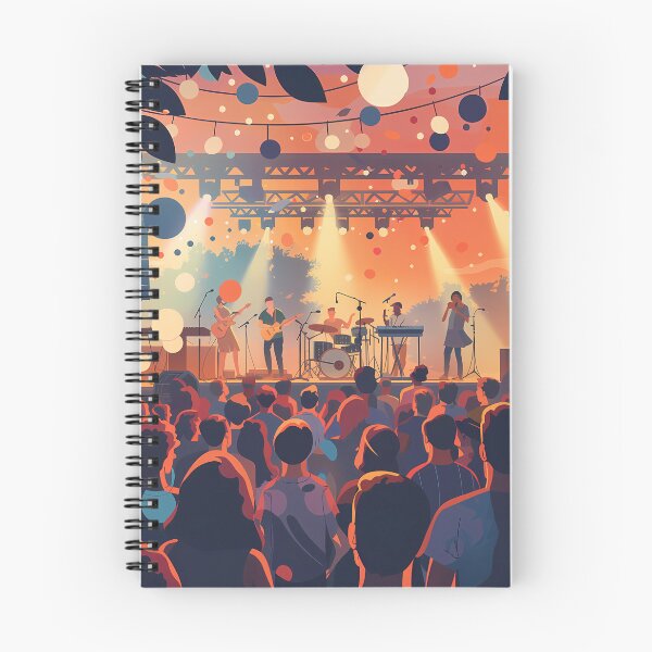Item preview, Music Madness: The World of Festivals designed and sold by MidArtForge.