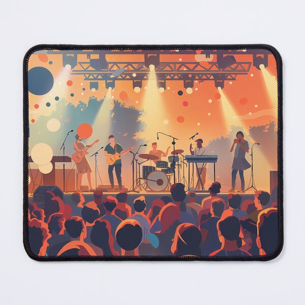 Item preview, Music Madness: The World of Festivals designed and sold by MidArtForge.