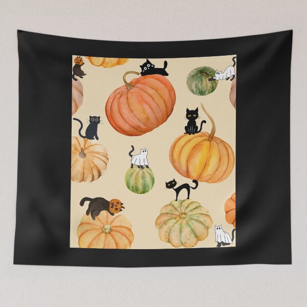 Item preview, Fall Decorations For Home Clearance Retro Kitten Vintage Botanical  designed and sold by MarcelooArt.