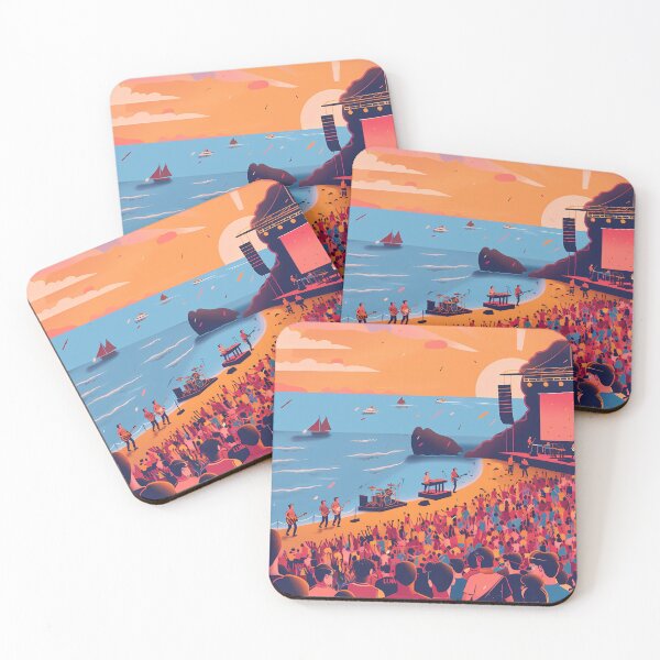Item preview, Music Madness: The World of Festivals designed and sold by MidArtForge.