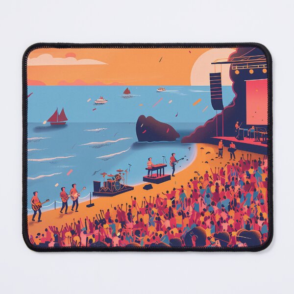 Item preview, Music Madness: The World of Festivals designed and sold by MidArtForge.