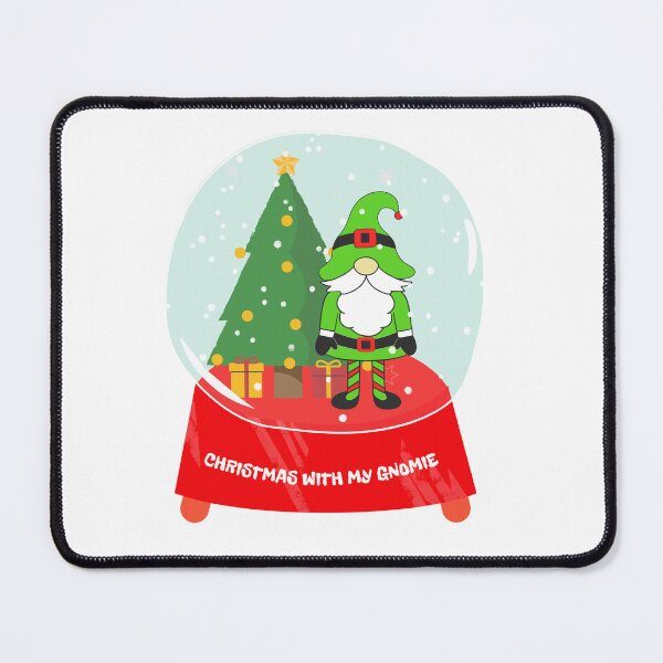 Item preview, Gnome Christmas Snowglobe designed and sold by Sartoris Art.