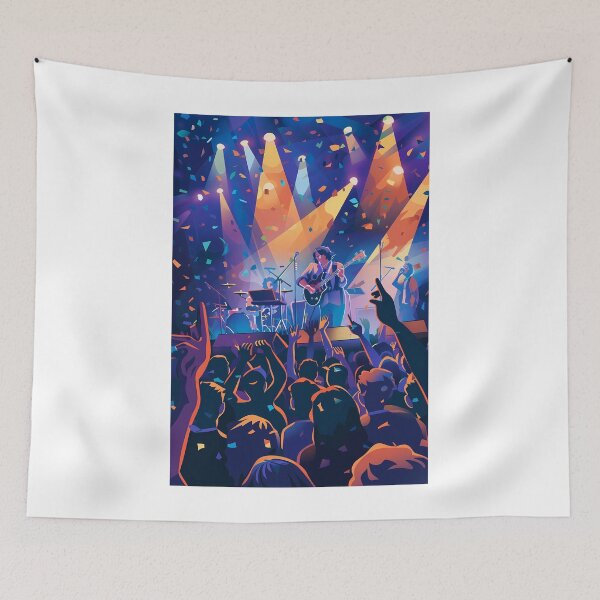 Item preview, Music Madness: The World of Festivals designed and sold by MidArtForge.