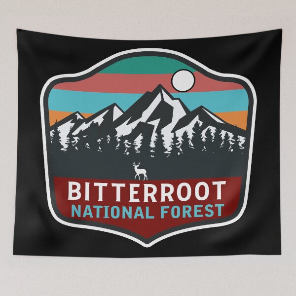 Item preview, Bitterroot National Forest designed and sold by Nature-Book.