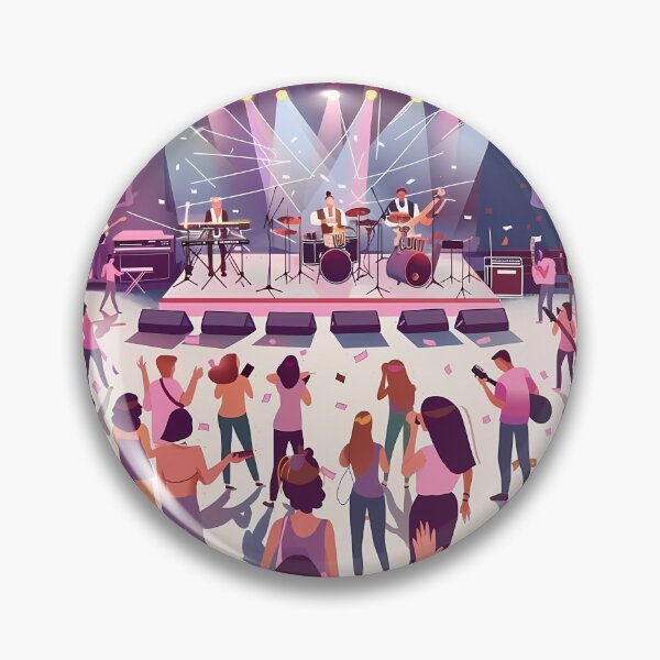 Item preview, Music Madness: The World of Festivals designed and sold by MidArtForge.