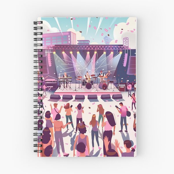 Item preview, Music Madness: The World of Festivals designed and sold by MidArtForge.