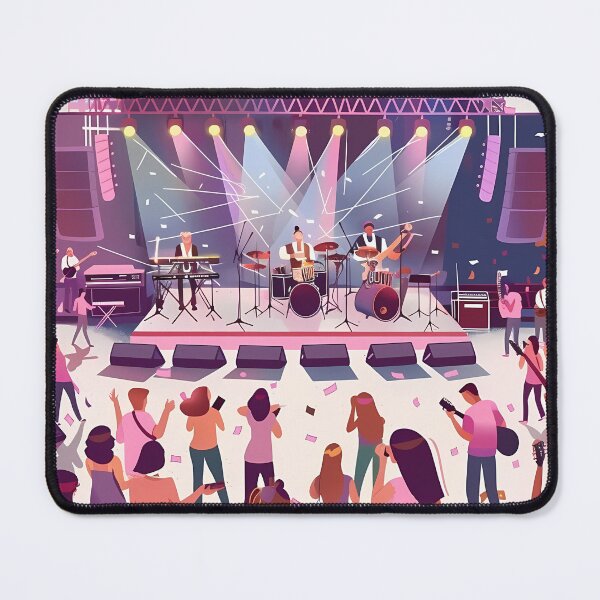 Item preview, Music Madness: The World of Festivals designed and sold by MidArtForge.