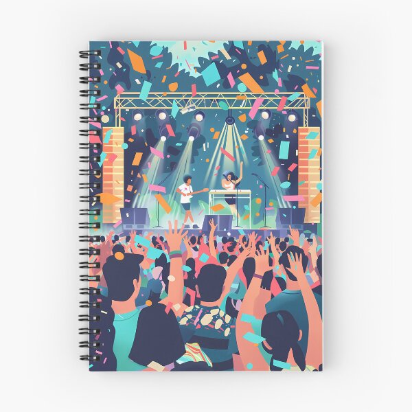 Item preview, Music Madness: The World of Festivals designed and sold by MidArtForge.