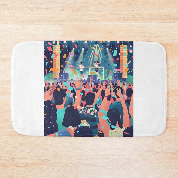 Item preview, Music Madness: The World of Festivals designed and sold by MidArtForge.