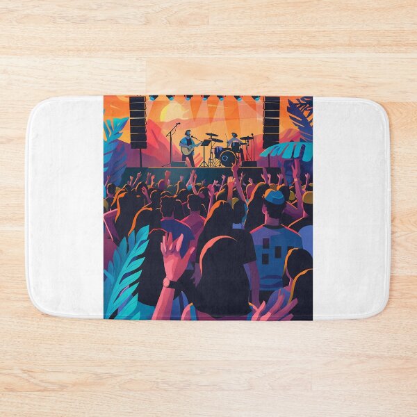 Item preview, Music Madness: The World of Festivals designed and sold by MidArtForge.