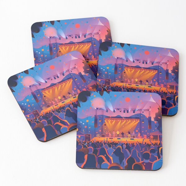 Item preview, Music Madness: The World of Festivals designed and sold by MidArtForge.