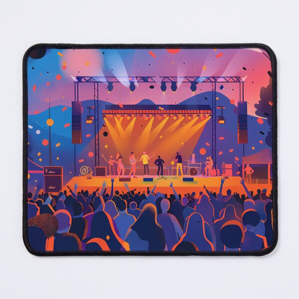 Item preview, Music Madness: The World of Festivals designed and sold by MidArtForge.