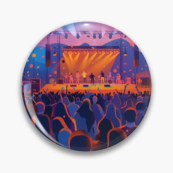 Item preview, Music Madness: The World of Festivals designed and sold by MidArtForge.