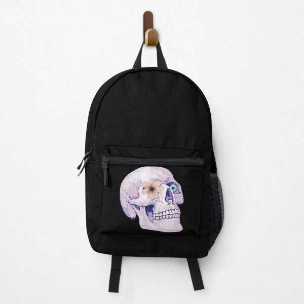 Item preview, Mystical Skull with Floral Accents designed and sold by Ayman Toumarti.